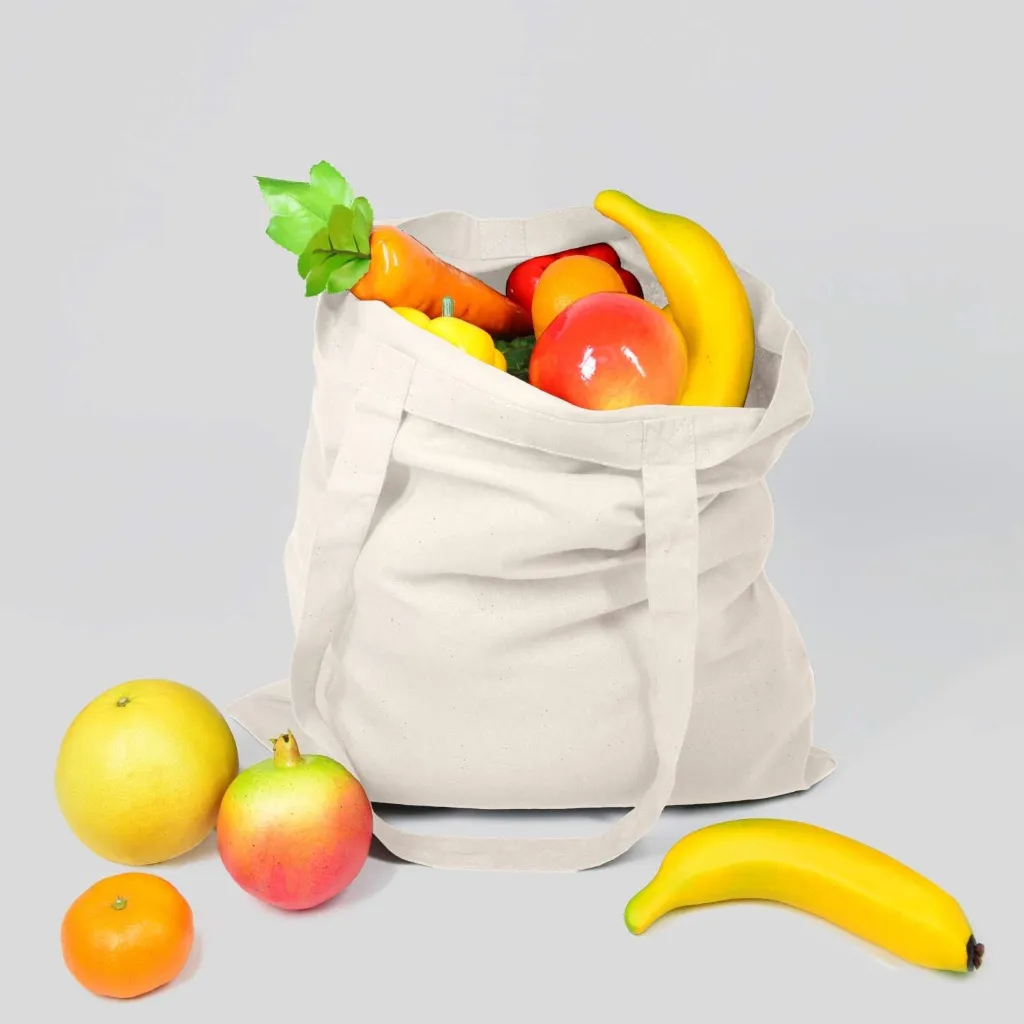 Single Pcs Zipper less Natural Cotton Tote Bag (6).webp